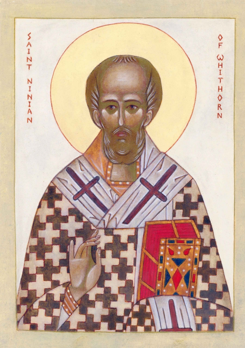 Religious icon: Saint Ninian of Whithorn